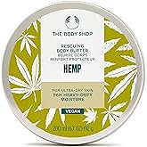The Body Shop Hemp Body Moisturizer – Nourishing & Moisturizing Skincare for Ultra Dry Skin – Vegan – 6.7 oz
