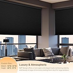 Boolegon Black Out Cellular Shades Cordless Pull