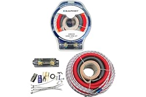 Blaupunkt AMK00 Car Audio Amplifier 0 Gauge Wiring Kit RED