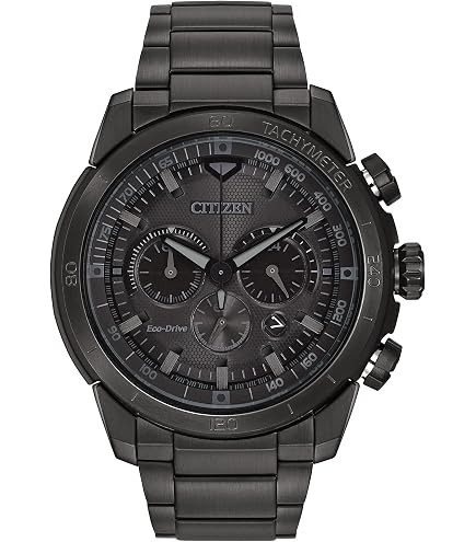 Amazon.com: CITIZEN Men's Eco-Drive PCAT Chronograph Black Ion
