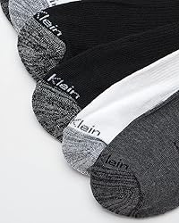 Calvin Klein Mens Quarter Socks - 6 Pack Breathable