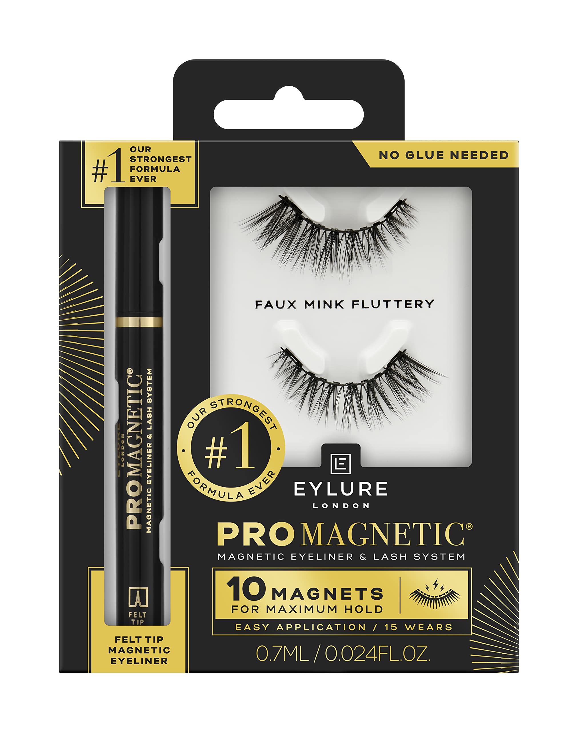 Eylure Luxe Pro Magnetic 10 Magnets Fluttery False Lashes