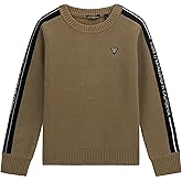 GUESS Boys Long Sleeve Rib Stitch Sweater