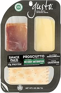 Gusto Prosciutto And Mozzarella Snack Pack, 2 Oz