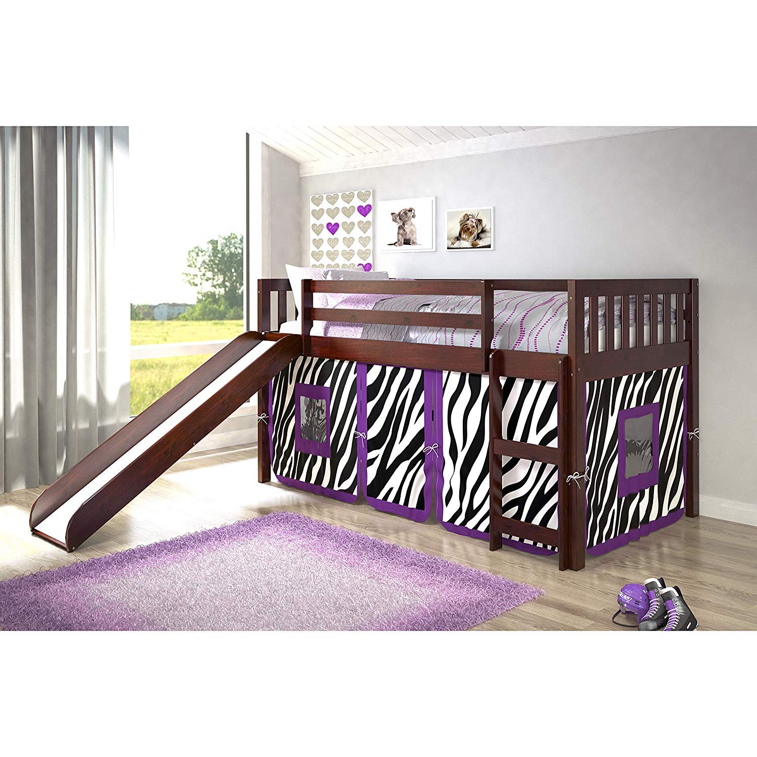 Donco Loft Bed With Slide