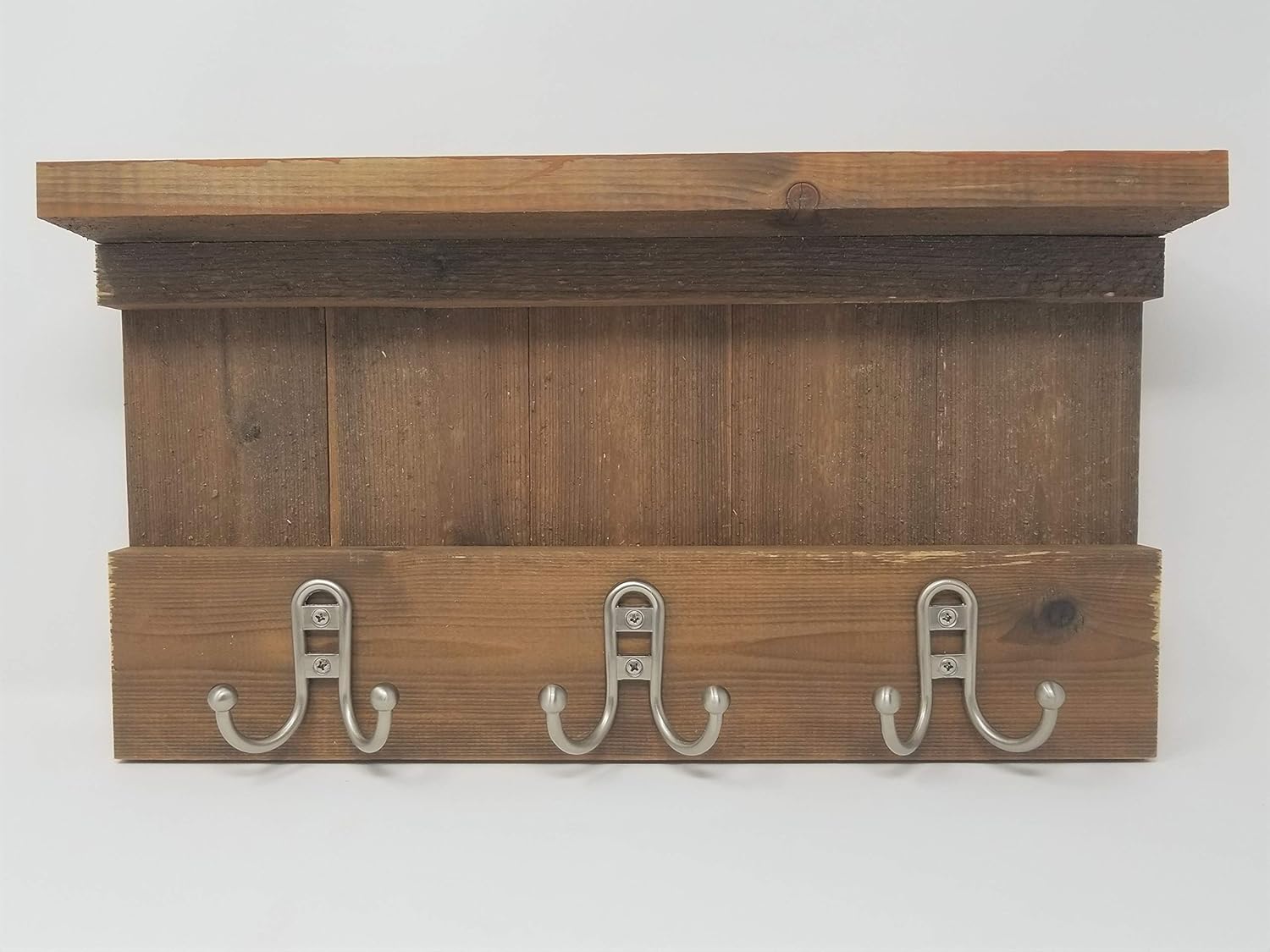 Coat Rack with Shelf Entryway Mudroom Made from Cedar