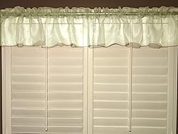 Zen Creative Designs Solid Sheer Organza Window