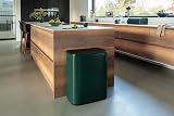 Brabantia Bo Touch Bin 2 x 30L Pine Green Soft-Touch Dual Compartment view 7