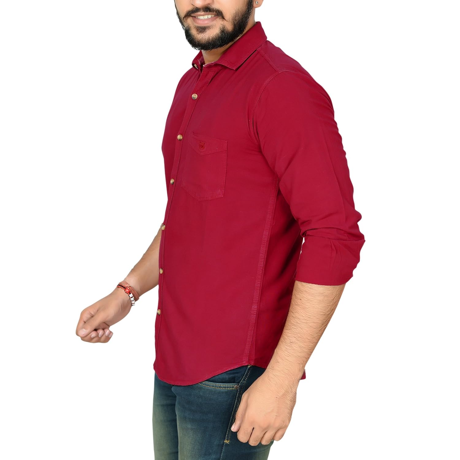 anry men's cotton casual shirt