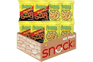 Funyuns Onion Flavored Rings, Variety Pack, 0.75 Ounce (Pack of 40)