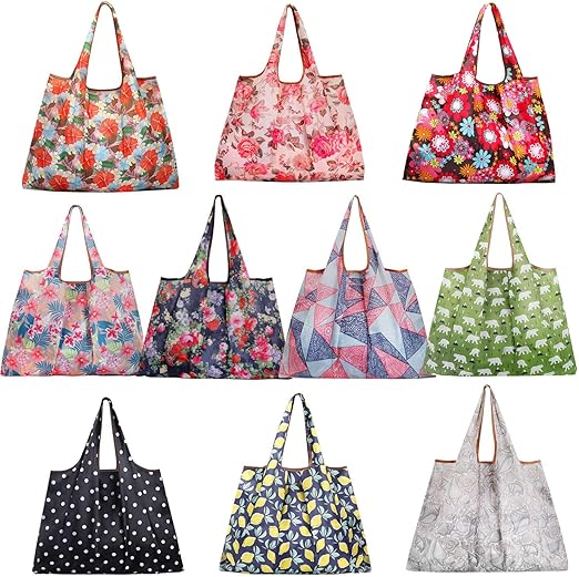 extra large nylon tote bag with zipper
