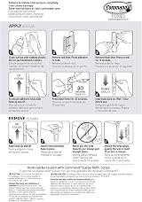 Command Large Plastic Utility Hook 3-Hooks 6 Strips White 17003-3ES view 9