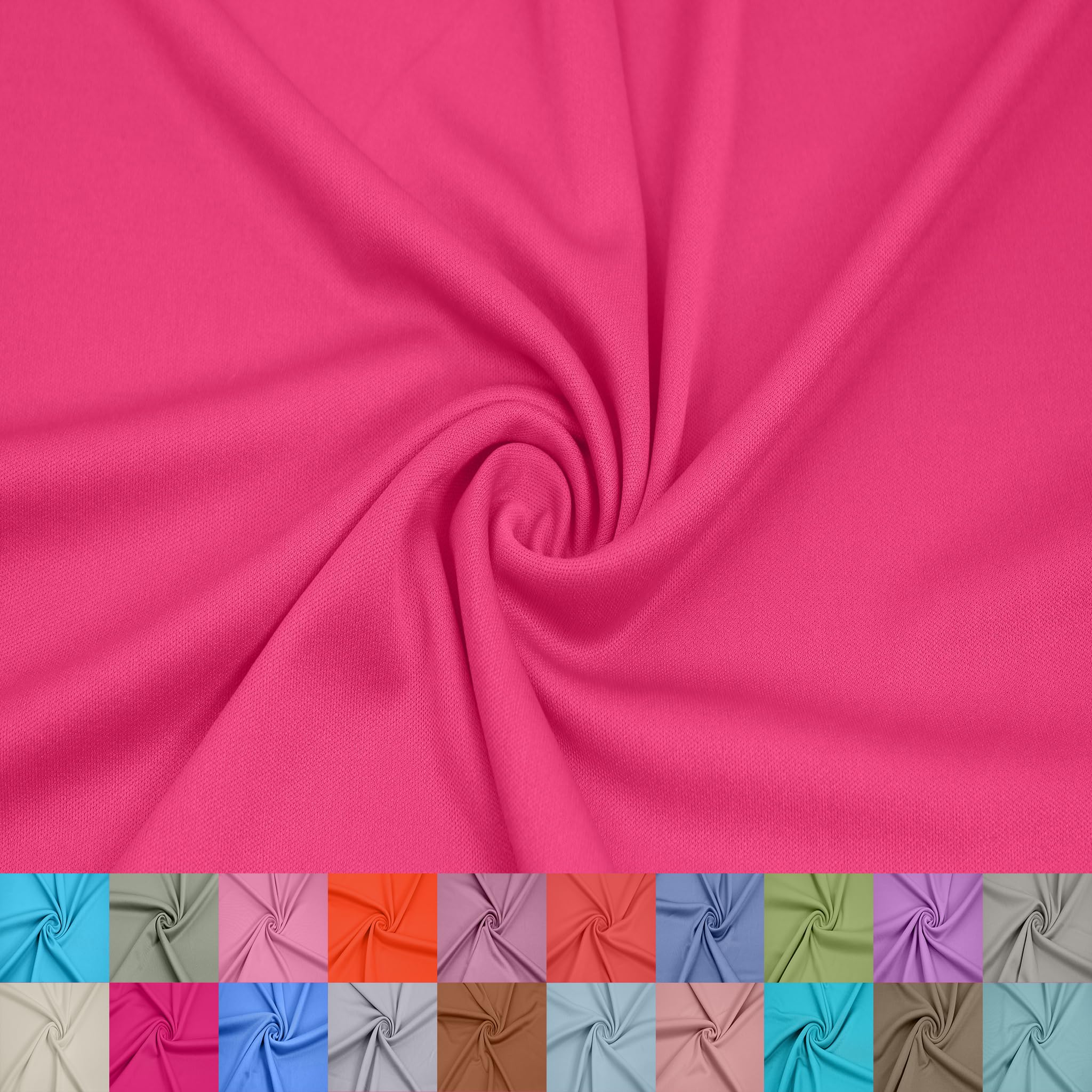 Texco Inc 60" Wide 100% Polyester Interlock Lining