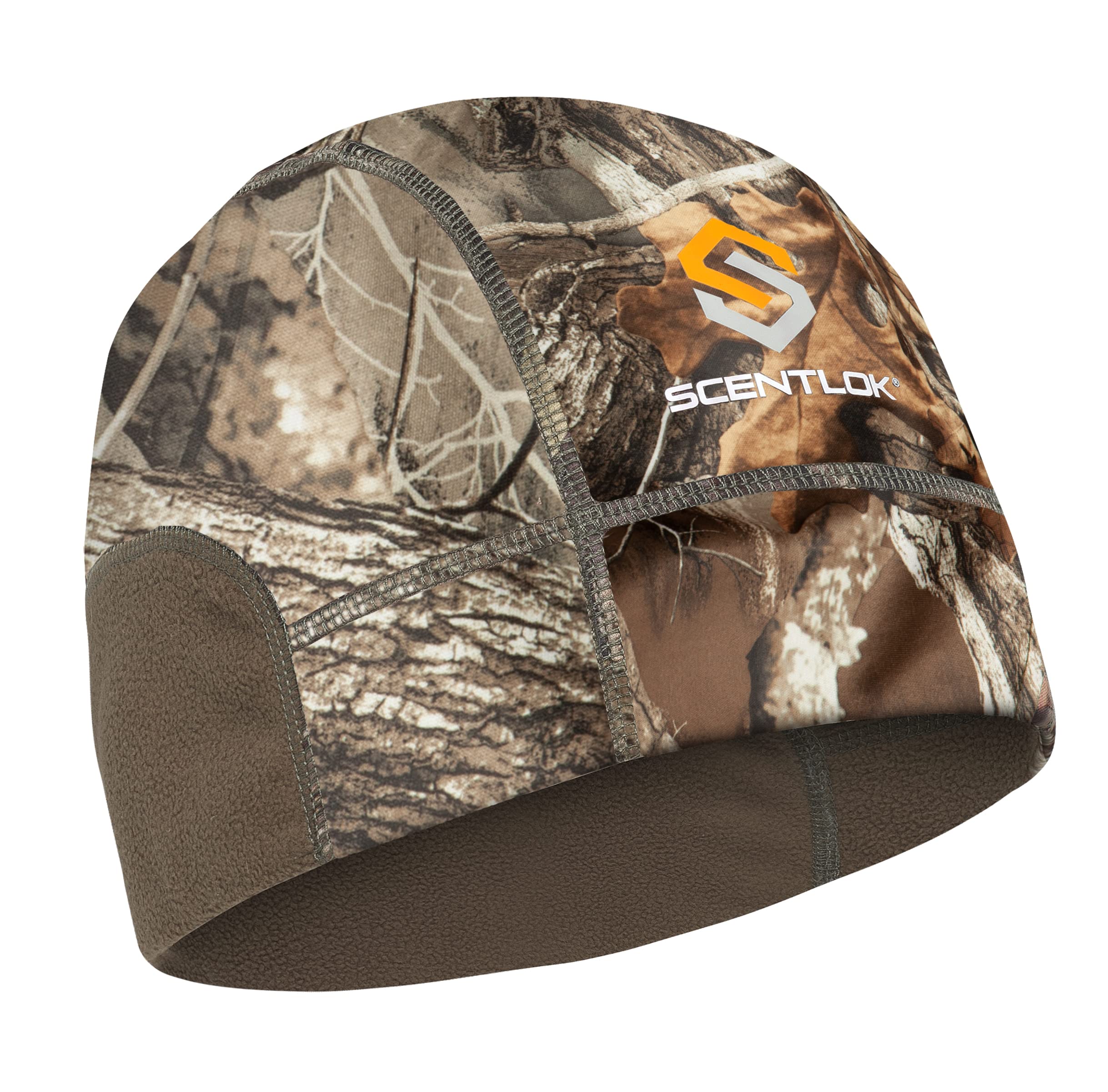 ScentLok Midweight Skull Cap, Camo Skull Beanie for
