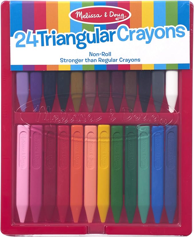 melissa and doug truck crayon set