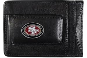 SISKIYOU SPORTS Siskiyou NFL Leather Money Clip Cardholder