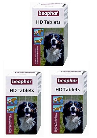 Beaphar HD Tablets 100 tab for Dogs (Pack of 3)
