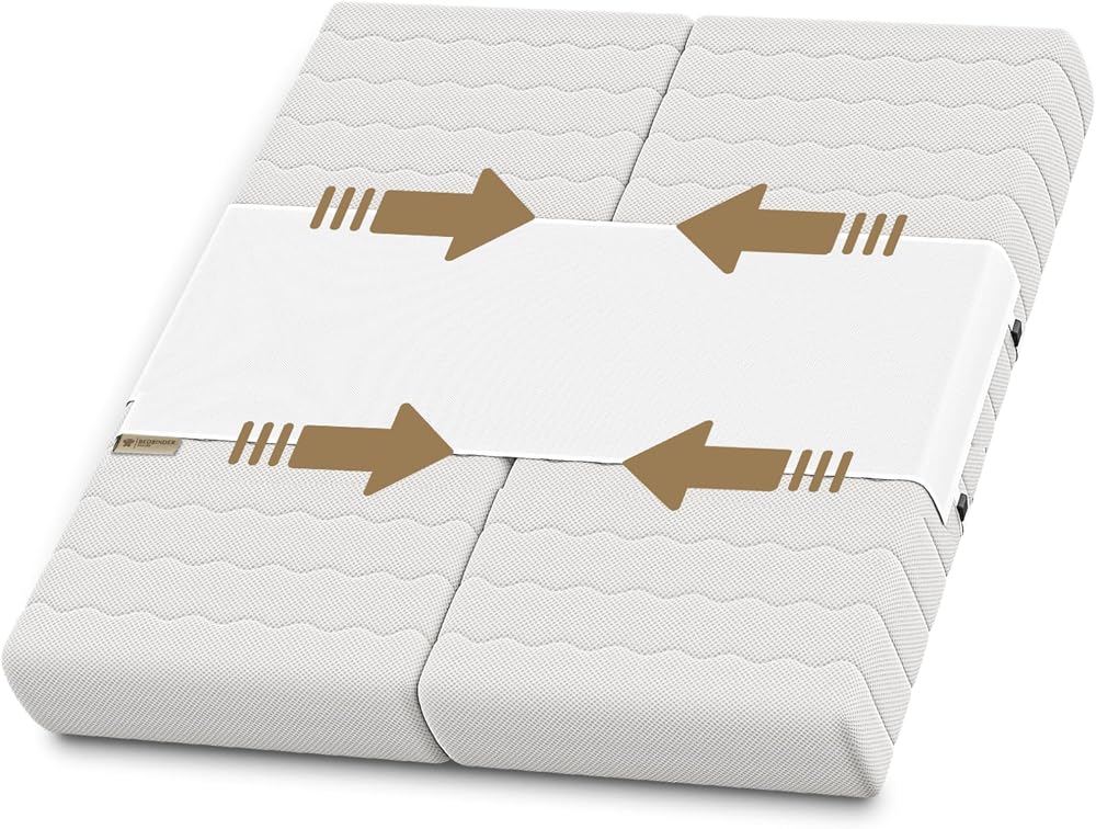 Bedbinder Deluxe Twin to King Bed Converter Kit - Secures Mattresses
