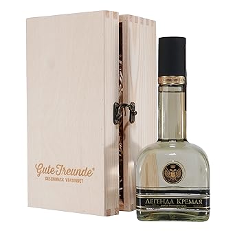 Legend of Kremlin Vodka mit Geschenk-Holzkiste