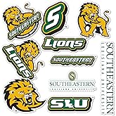 Desert Cactus Southeastern Louisiana University Sticker Lions Vinyl Decals Laptop Water Bottle Car Scrapbook T2 (Type 2)