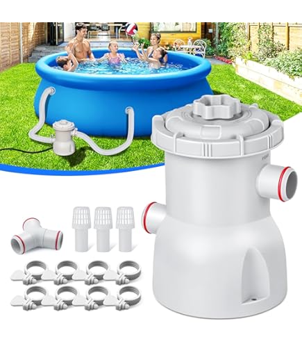 Pool Pump INTEX Krystal Clear Cartridge Filter Pump #637R For