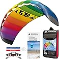 HQ Symphony Beach III 1.8 Stunt Kite, Dual Line Foil Sport Kite