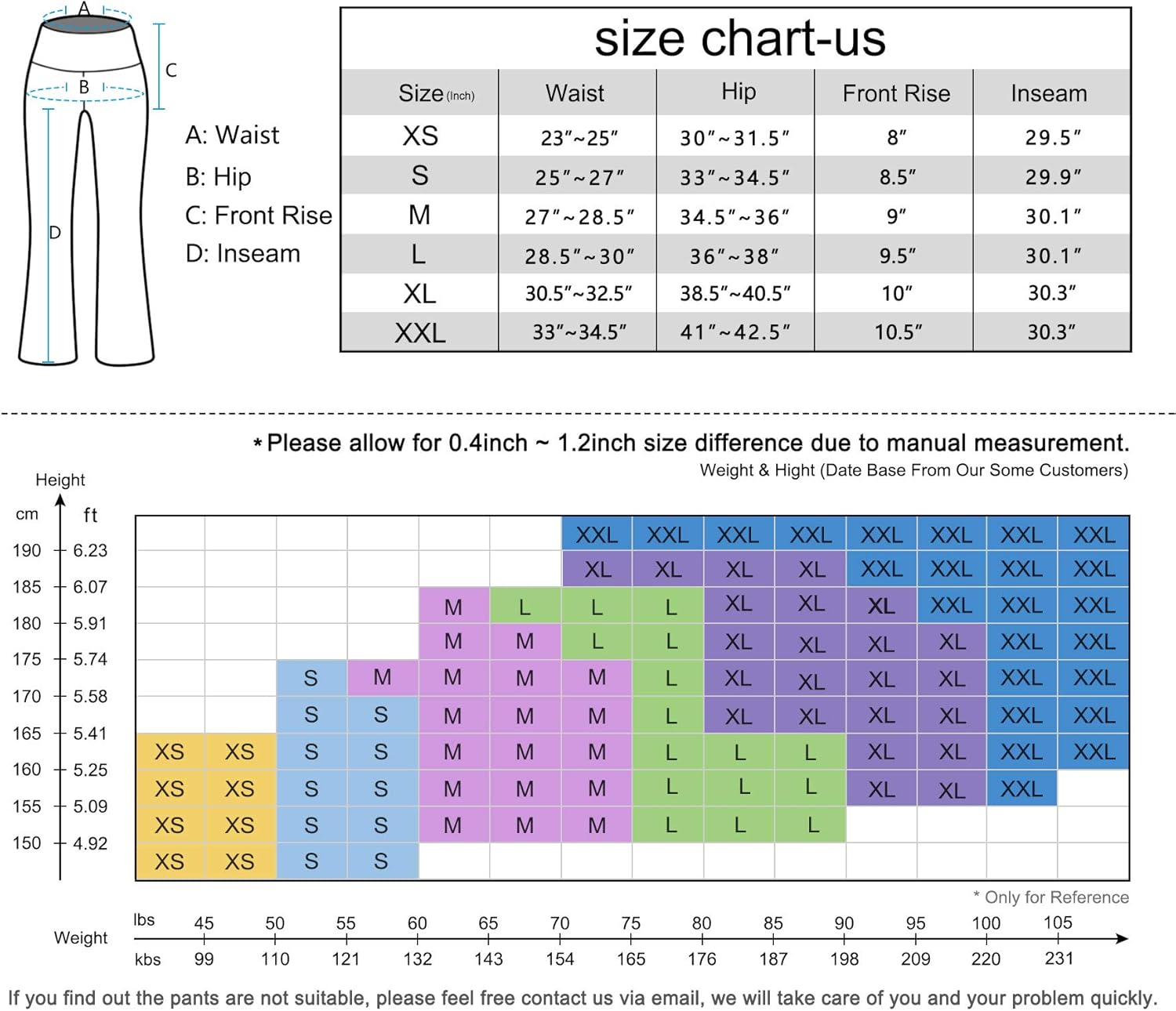 Heathyoga Bootcut Yoga Pants for Women with Pockets High Waisted Workout Pants for Women Bootleg Work Pants Dress Pants: Clothing