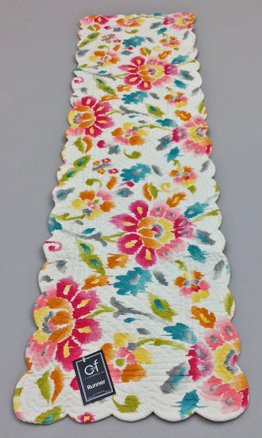 Best table runner spring turquoise