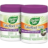 Garden Safe Take Root Rooting Hormone 2 Oz, Promotes Rooting, 2 Pack | Powder Helps Grow New Plants from Cuttings, Use With African Violets, Roses, Poinsettas, Geraniums &amp; More, Apply To Cut Ends