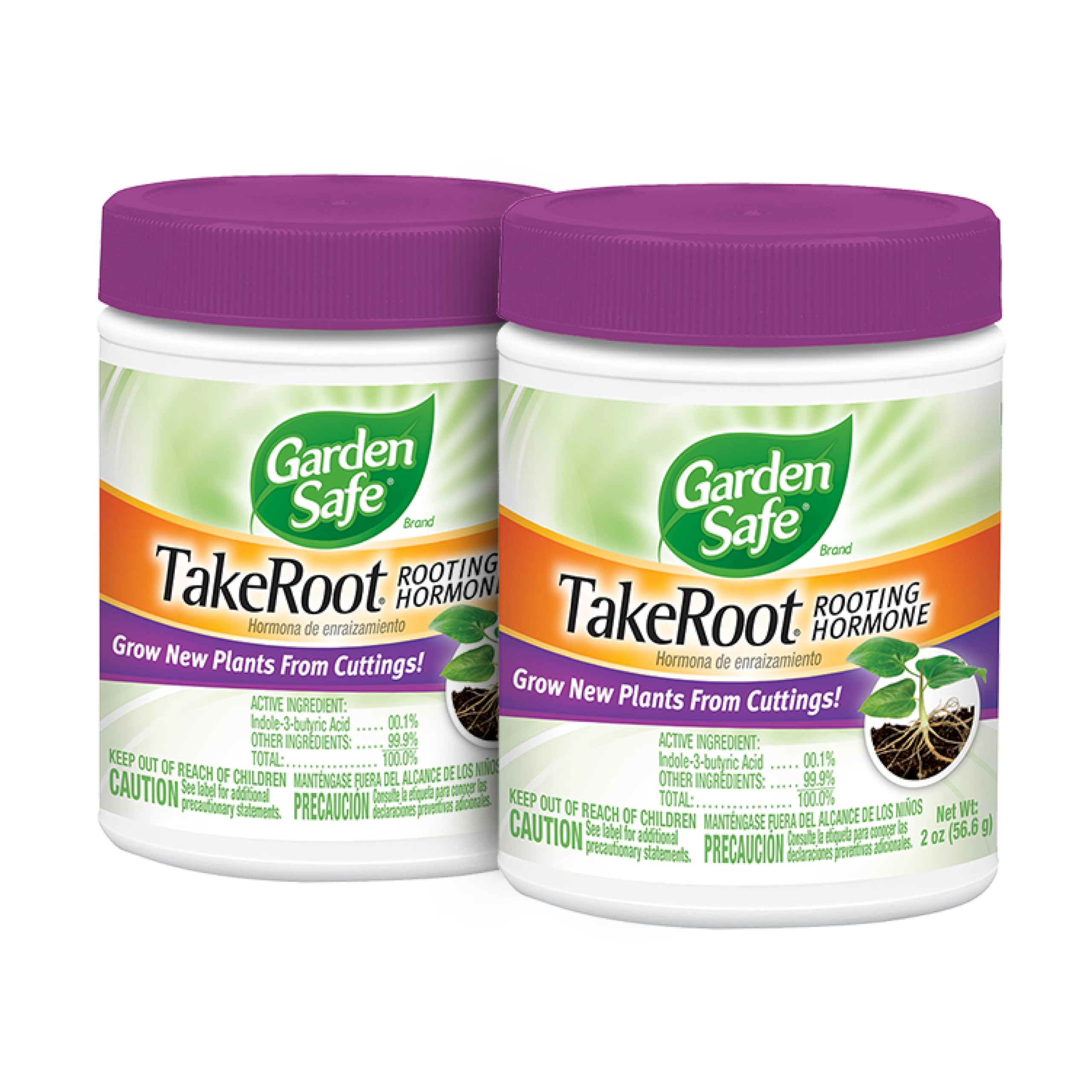 Photo 1 of **MISSING ONE**
Garden Safe Brand TakeRoot Rooting Hormone, 2 Count, Powder Helps Grow New Plants from Cuttings Including Most Home, Garden and Greenhouse Varieties, 2 Pack