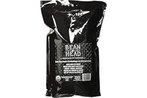 BEAN HEAD Specialty Grade Organic Coffee, Bulk Pack, Whole Bean, 1 KG
