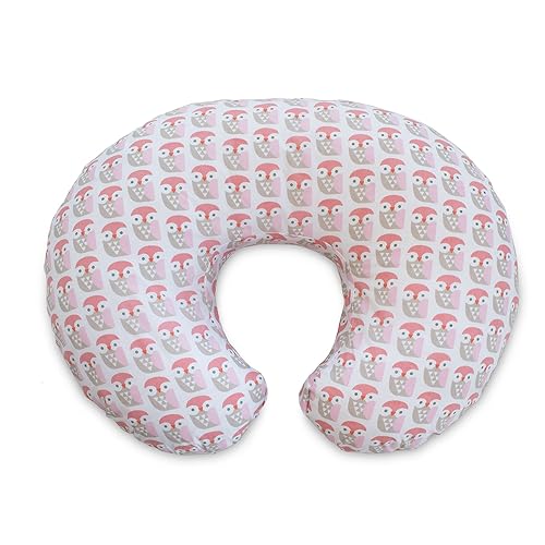 Boppy Original Nursing Pillow and Positioner, Mod Owls, Cotton