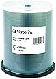 Verbatim 700MB 52x 80 Minute White Inkjet and Hub Printable Recordable Disc CD-R, 100-Disc Spindle 95252