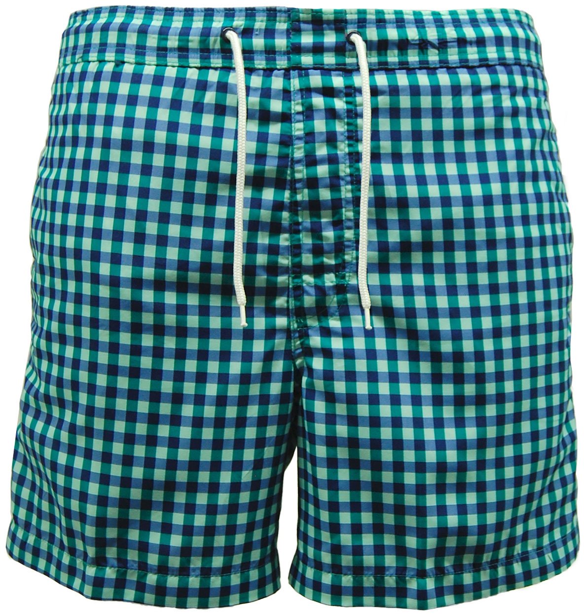 F\u0026F Mens Gingham Check Swim Shorts- Buy 