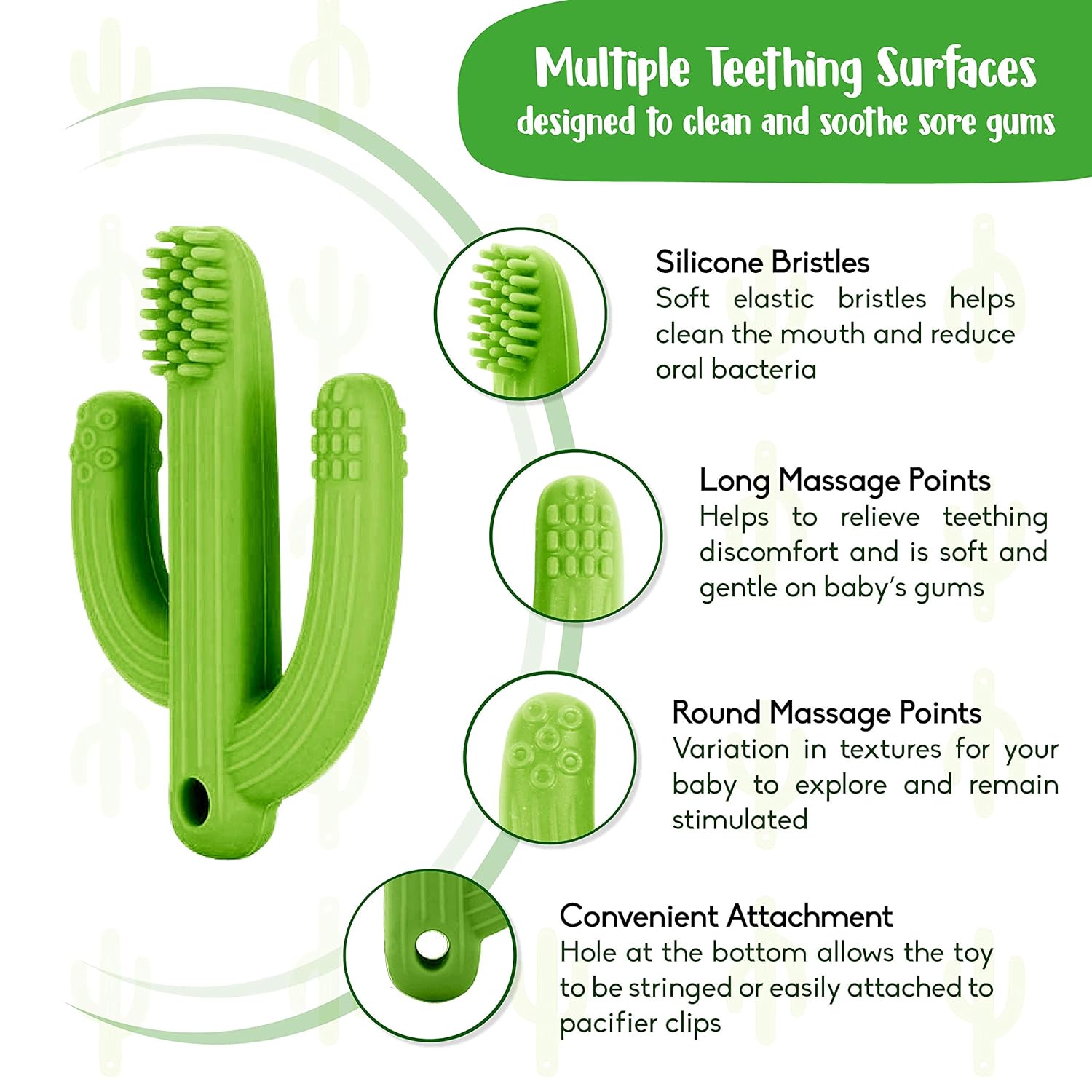 teething cactus