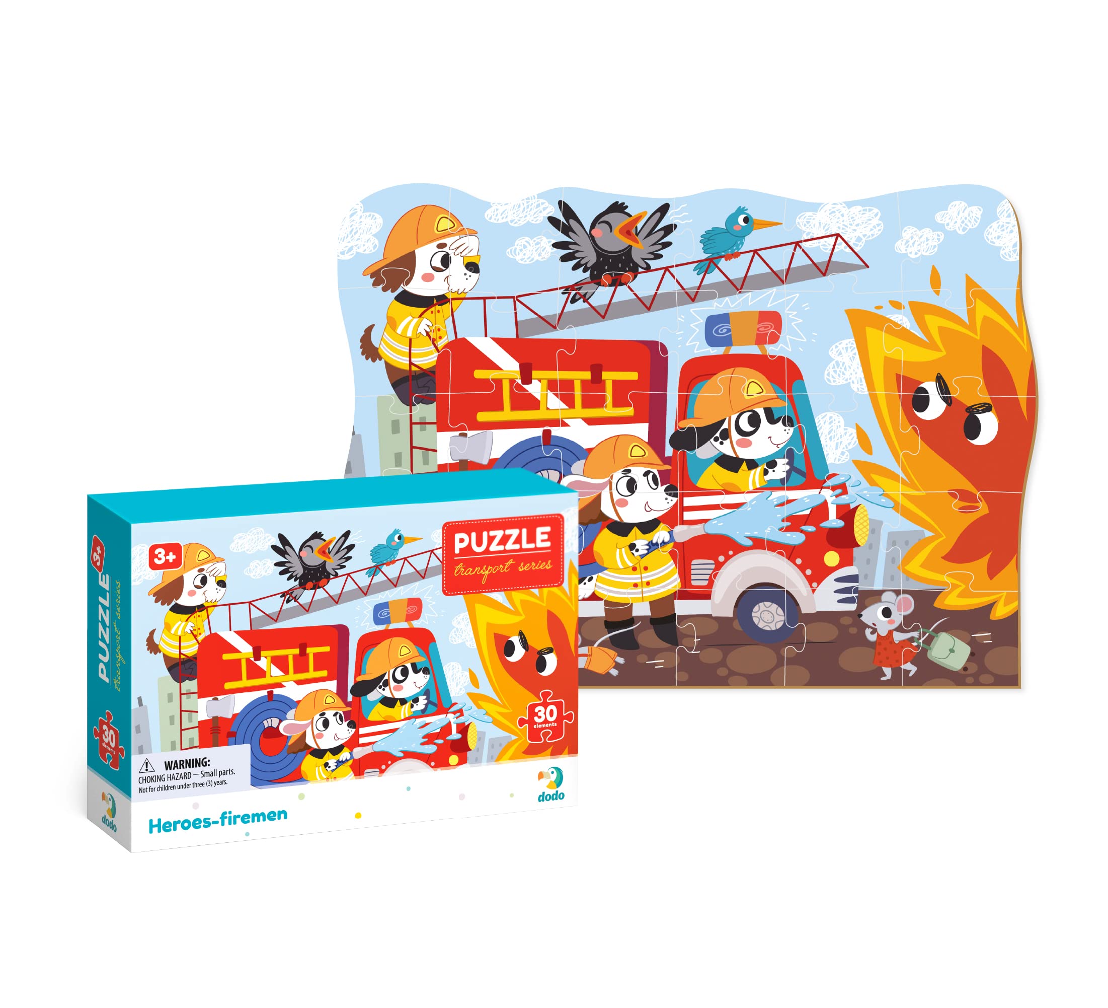 Dodo Educational Heros Fireman Puzzle 30 Pieces