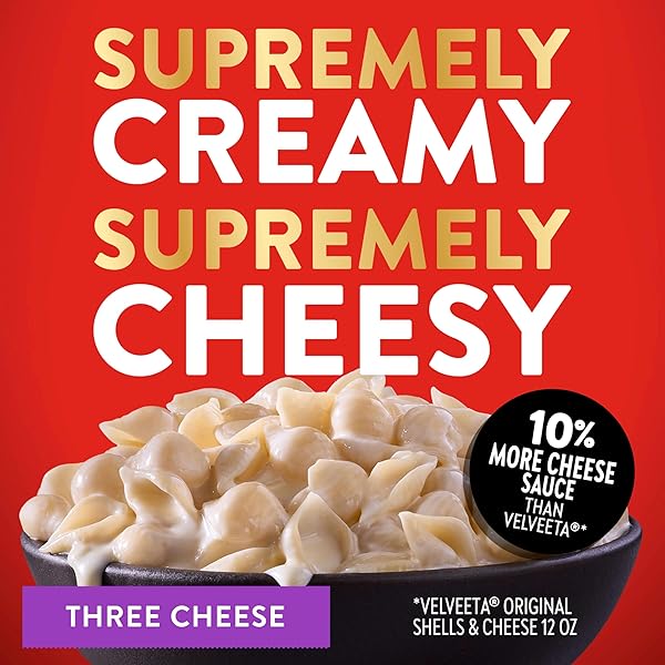 STOUFFER’S SUPREME SHELLS, THREE CHEESE, STOVETOP MAC & CHEESE