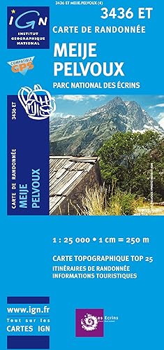 Download Carte de randonnée : Meije Pelvoux PDF