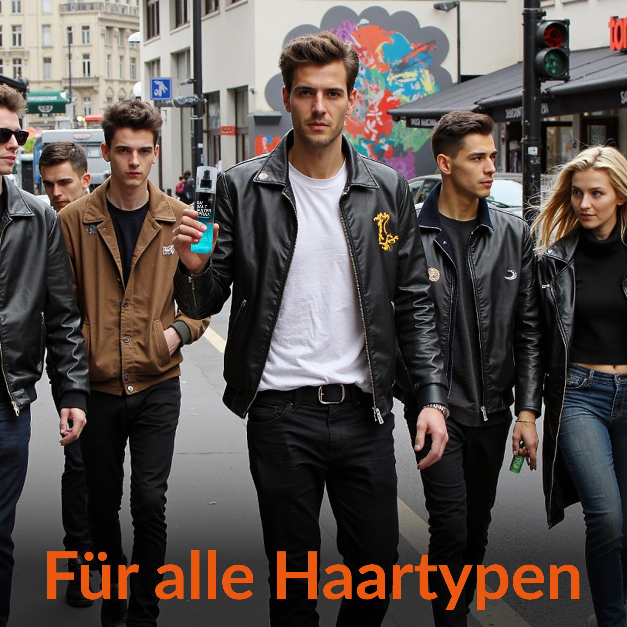 Da'Dude Sea Salt Spray 250 ml – Salzspray fuer Haare mit Volumen & Textur – Panthenol & Meersalz – Haarspray Maenner & Frauen fuer Beach Waves 9