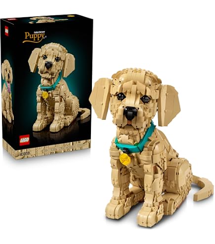 JEKCA Chow Chow 02S-M02 | Plastic Building Blocks | Age 14+