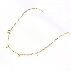 Memgift Gigi Dainty Gold Necklace for Women Perfect