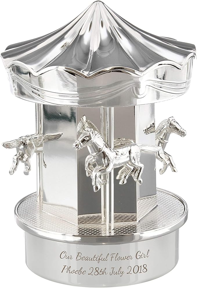 Personalised Silver Plated Money Box. Keepsake Gift for Any Child for A