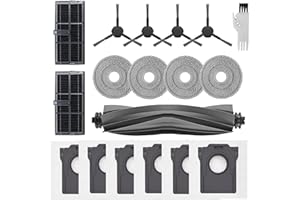 Spofan Accessories for Dreame L10s Ultra Gen 2/L10s Pro Ultra/X30 Ultra/L40s Ultra AE/L40s Ultra CE, Mova E30 Ultra Robot Vac