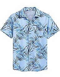 COOFANDY Men Shirts Summer Funny Hawaiian Shirts