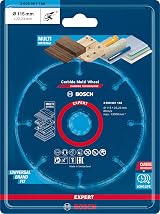 Bosch EXPERT Carbide Multi Wheel Cutting Disc 115 mm 22.23 mm bore view 2