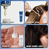 Clairol Lasting Colour Permanent Hair Dye 4 Dark Brown Grey Coverage view 6