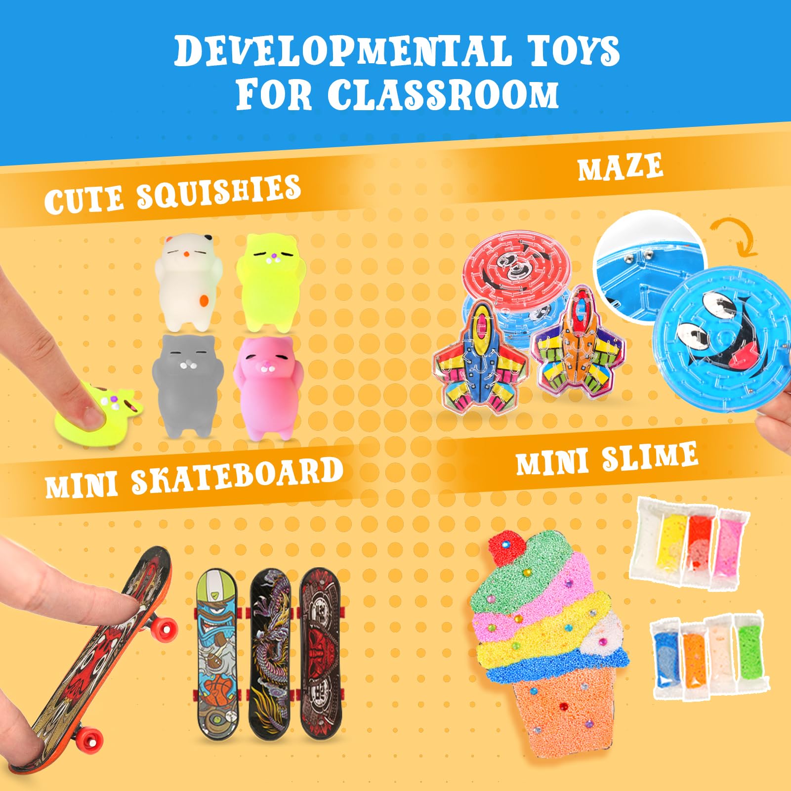 200 Pack Party Favors for Kids: Prize Box Toys for Classroom, Goodie Bag Stuffers, Pinata Fillers, Treasure Chest Toys, Kids Small Toys, Carnival Prizes, Birthday Party Toys in Bulk Assortment