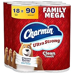 Charmin Ultra Strong Clean Touch Toilet Paper, 18