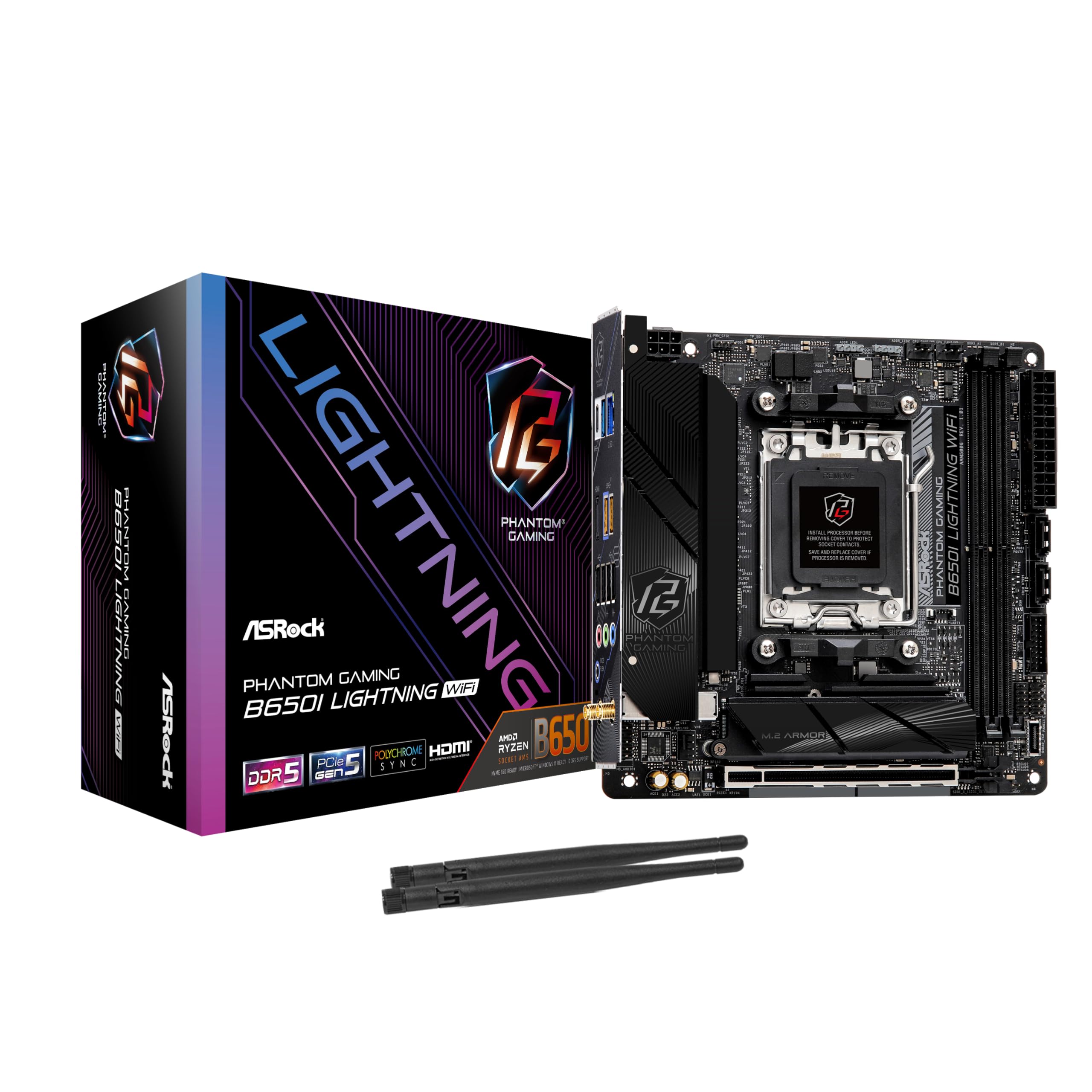 Asrock B650I Lightning WiFi Ddr5 Am5