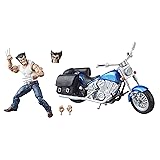 Marvel Legends Series 6-inch Wolverine and Motorcycle